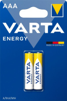 Батарейка Varta Energy Alkaline AAA LR03, 2шт/уп