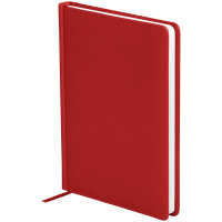 Ежедневник недатированный Officespace Winner красный, А5, 136 листов, гладкий матовый, обложка с пор