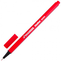 Ручка капиллярная Brauberg Aero красная, 0.4мм