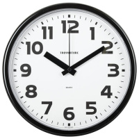 Часы настенные Troyka белые, d=23см, круглые, 91900945