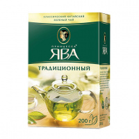 Чай Принцесса Ява Традиционный, зеленый, листовой, 200 г