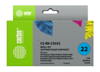 Заправочный набор Cactus CS-RK-C9352 многоцветный 3x90мл для HP DJ 3920/3940/D1360/D1460/D1470/D1560