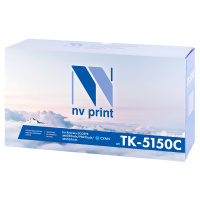Картридж лазерный Nv Print TK5150C, голубой, совместимый