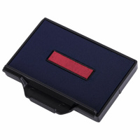 Штемпельная подушка прямоугольная Trodat для 5460/5465, сине-красная