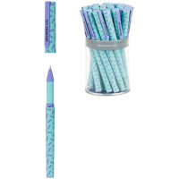 Ручка шариковая Greenwich Line 'Pattern lavender' синяя, 0,7мм, игольчатый стержень, грип, софт-тач