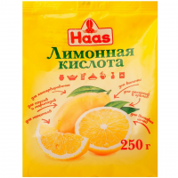 Лимонная кислота HAAS, 250г