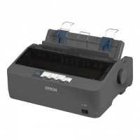 Принтер матричный EPSON LX-350 (9 игольный), А4, 347 знаков/сек, 4 млн/символов, USB, LPT, COM, C11C