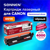 Картридж лазерный Sonnen SC-051H для CANON MF269dw/267dw/264dw, ресурс 4000 стр