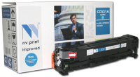 Картридж лазерный Nv Print CC531A/Canon 718 голубой, для HP CLJ CP2025/CM2320 CANON MF-8330, (3500ст