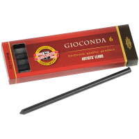 Грифели для цангового карандаша Koh-I-Noor Gioconda 4B, 5.6мм, 6шт