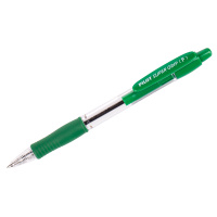 Шариковая ручка Pilot Super Grip зеленая, 0.7мм