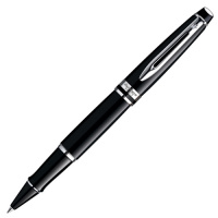 Ручка-роллер Waterman Expert 3 F, черный глянцевый/металлик корпус, S0951780