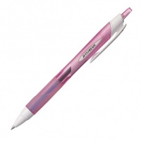 Ручка шариковая автоматическая Uni Jetstream SXN-157S синяя, 0.7мм, розовый корпус