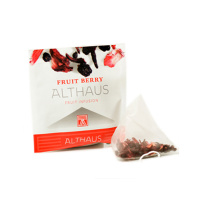 Чай Althaus Fruit Berry, фруктовый, листовой, 15 пирамидок