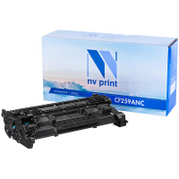Картридж лазерный Nv Print CF259A (№59A) черный, для HP HP LJ M304/M404/M428, (3000стр.), без чипа
