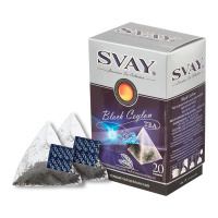 Чай Svay Black Ceylon, черный, 20 пирамидок