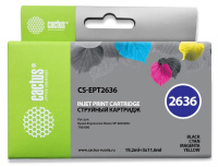 Картридж струйный Cactus CS-EPT2636 26XL черный/голубой/пурпурный/желтый набор (57.2мл) для Epson Ex