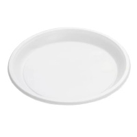 Тарелка одноразовая Metro Professional белая, d=16.7см, 50 шт/уп