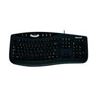 Клавиатура проводная USB Microsoft Comfort Curve Keyboard 2000, черная