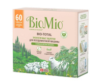 Таблетки для ПММ Biomio Bio-Total 7 в 1 60шт, с маслом эвкалипта