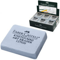 Ластик Faber-Castell 127120 серый, профессиональный
