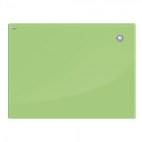 Доска магнитная маркерная стеклянная 2x3 Office 60х80см, зеленая