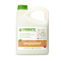 Кондиционер для белья Synergetic 2.75л, миндальное молочко, биоразлагаемый