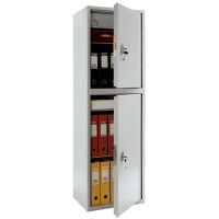 Шкаф металлический для документов Aiko SL-150/2T бухгалтерский, 1490x460x340мм