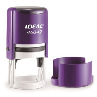 Оснастка для круглой печати Trodat Ideal d=42, фиолетовая, 46042