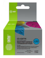 Картридж струйный Cactus CS-C8774 №177 светло-голубой (11.4мл) для HP PS 3213/3313/8253/C5183/C6183/