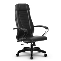 Кресло офисное Метта B 1b 32PF/K117, экокожа, черная, крестовина пластик 17831