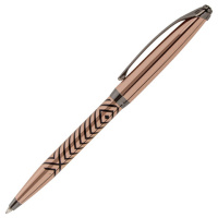 Ручка подарочная шариковая GALANT 'DECORO', корпус розовое золото, детали оружейный металл, узел 0,7