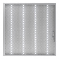 Светильник светодиодный с драйвером, холодный белый, АРМСТРОНГ SONNEN ЭКО, 6500 K, 595х595х19 мм, 36