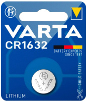 Батарейка Varta Electronics Lithium CR1632, 1шт/уп