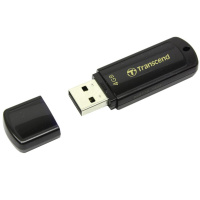 USB флешка Transcend JetFlash 350 4Gb, 15/11 мб/с, черный