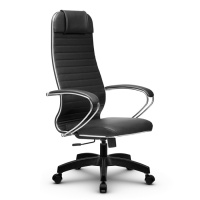 Кресло офисное Метта B 1m 17K1/K116, экокожа, черная, крестовина пластик 17831