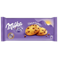 Печенье Milka Choco Cookies с кусочками шоколада, 168г