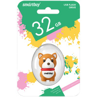 Память Smart Buy 'Wild series' Собачка Акита 32GB USB 2.0 Flash Drive