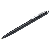 Шариковая ручка автоматическая Schneider K15 черная, 1мм, черный корпус