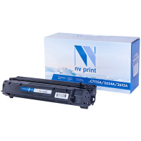 Картридж лазерный Nv Print C7115A/Q2624A/Q2613A черный, для HP LJ 1000/1200/1150, (2500стр.)