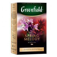 Чай Greenfield Spring Melody (Спринг Мелоди), черный, листовой, 100 г