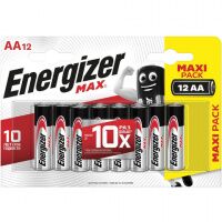 Батарейка ENERGIZER Max, AA (LR06, 15А), алкалиновая, E301531, 10шт/уп