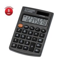 Калькулятор карманный Citizen SLD-200N черный, 8 разрядов