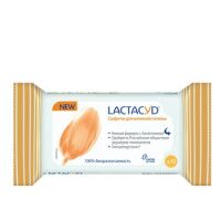 Салфетки для интимной гигиены LACTACYD, 15 шт