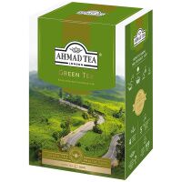 Чай Ahmad Tea 'Green Tea', зеленый, листовой, 200г