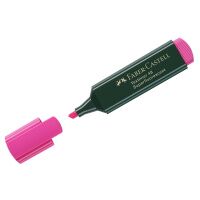 Текстовыделитель Faber-Castell 48 розовый, 1-5мм, скошенный наконечник