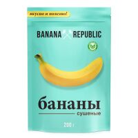 Бананы сушеные BANANA REPUBLIC, 200 г