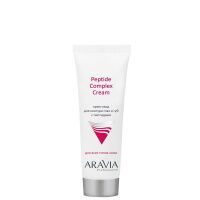 Крем для лица Aravia Peptide Complex Cream, уход для контура глаз и губ с пептидами, 50мл