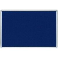 Доска текстильная 2x3 Office 100x150см, синяя, алюминиевая рамка