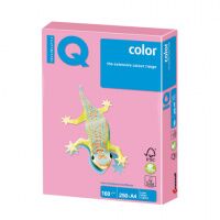 Цветная бумага для принтера Iq Color pale розовый фламинго, А4, 250 листов, 160г/м2, OPI74